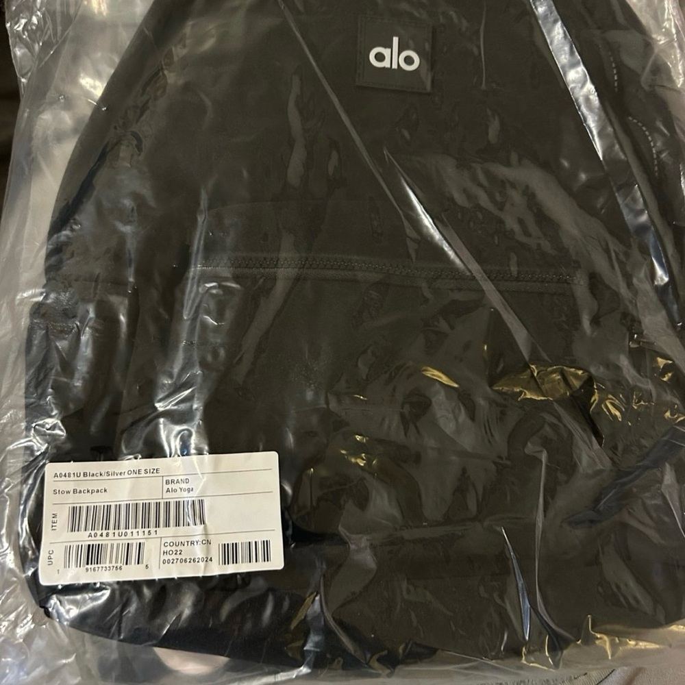 Alo Black Backpack